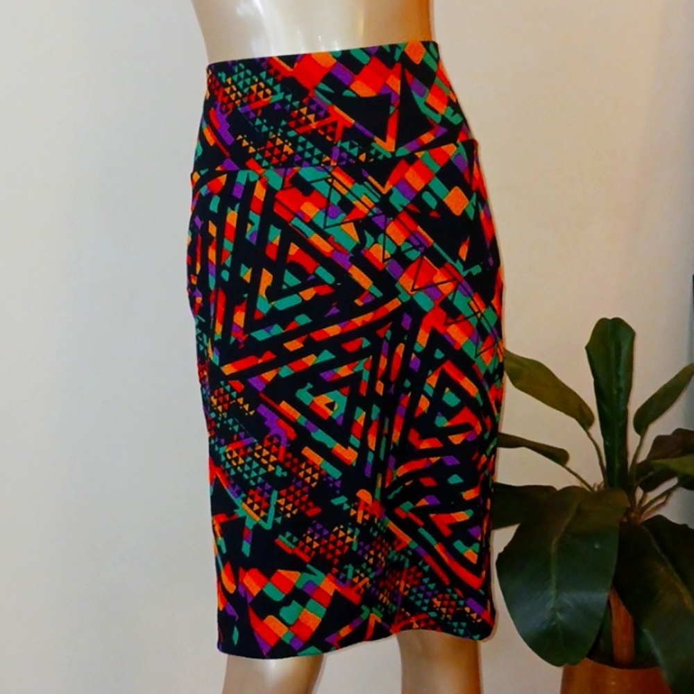 LuLaRoe Multicolor Geometric Design
